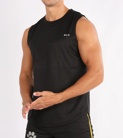 Men's Summer Fitness Vests, Fitness Training Clothes, Speed Fitness, Loose Sleeveless Shirts, Men's Fashion Basketball Vests