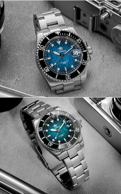 ADDIESDIVE Automatic Watch for Men Sapphire AR Coated 20Bar Supper Luminous Wristwatch Sports Mechanical Watches New AD2536