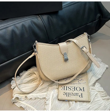 Large Capacity Diaper Bag For Women High-End Minimalist Leather Backpack Stylish Casual Unique Design Commuter