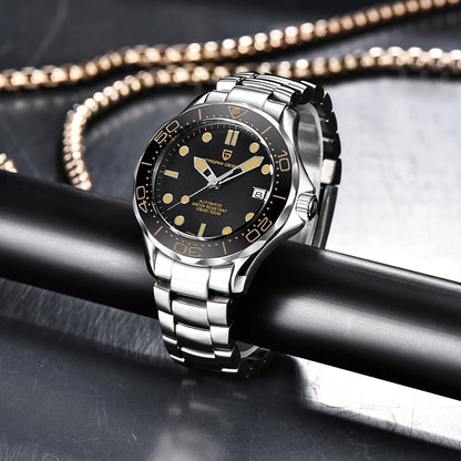 2026 New PAGANI DESIGN 007 Men's Watches Gold Luxury Mechanical Wristwatches Automatic Watch Men AR Sapphire Waterproof Luminous