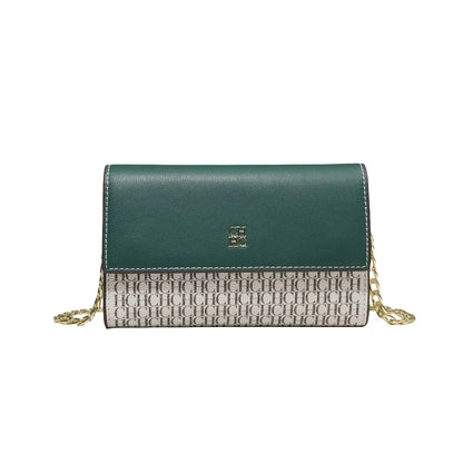 CH Fashion Women's Shoulder Bag with Letter Printing Design 2025 Festival Essential Versatile Women's Chain Bag