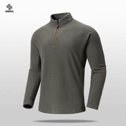 SBWL Men's high quality cycling hiking outdoor sports long sleeve Tshirt leisure speed dry running fitness sports clothing Tops