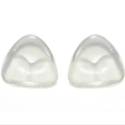 2pcs New Chest Sticky Bra for Bikini Thicken Sponge Bra Pads Breast Push Up Silicone Removeable Inserts Swimsuit Invisible Bra