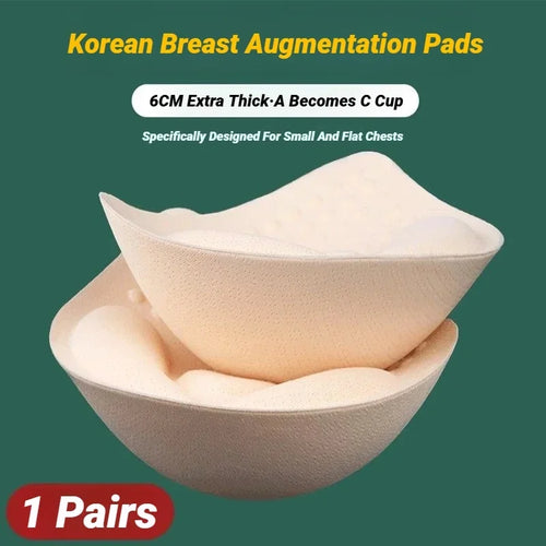 Thick Invisible Bra Pads Inserts Women Underwear Breast Lift Breathable Sponge Padded Pad Lining Swimsuit Insert  Triangle