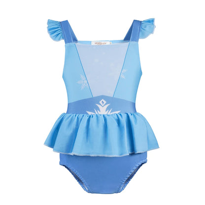 Princess Swimsuit Mermaid Mirabel Isabella Swimsuit Set Girl Summer Beachwear Pool Party Kids Anna Elsa Rapunzel Swimwear Suit