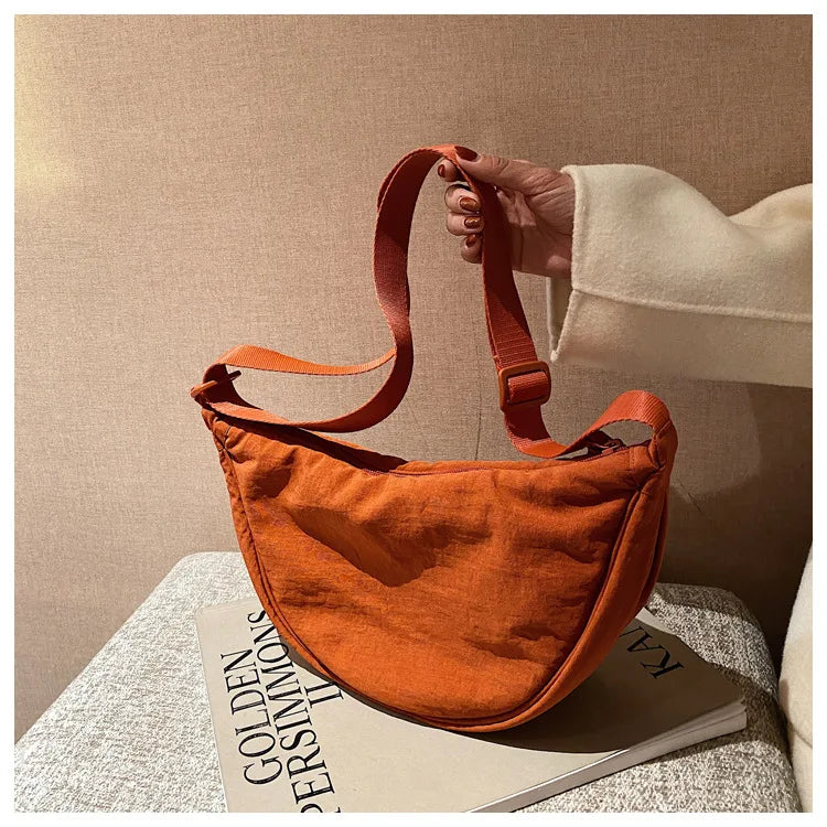 Convenient casual nylon women's crossbody bag shoulder bag large capacity handbag women's travel shopping bag women's wallet