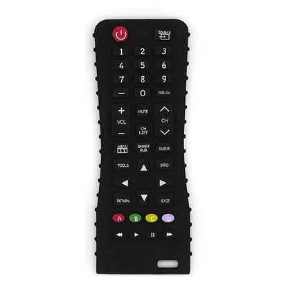 Children's Silicone Remote Control Teether Baby Oral Appetite Period Soothing Remote Control Teething Bite Gum Anti-Eating Toys