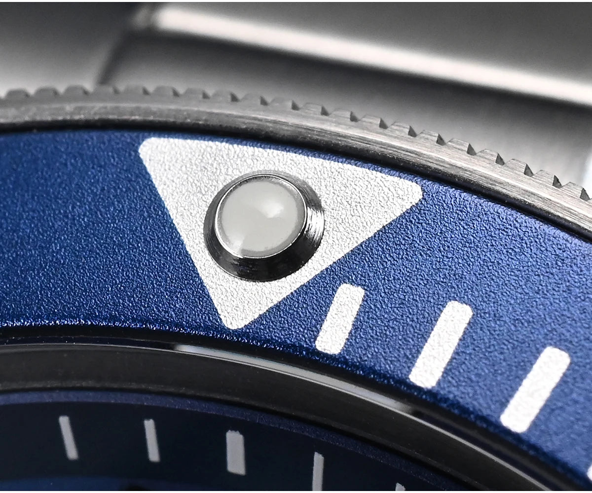 Watchdives WD1969 Pro Watch VH31 Sweep Seconds Quartz Movement Waterproof BGW9 Luminous Sapphire Glass 38mm Vintage Men Watches