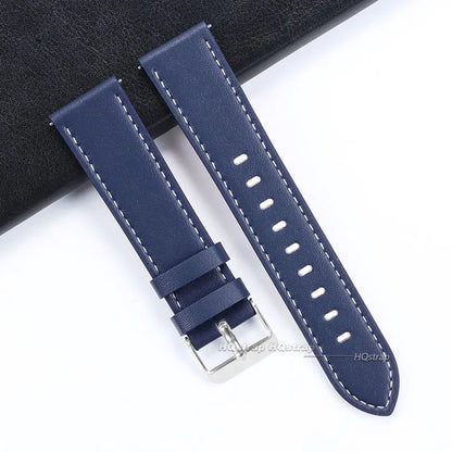 Genuine Calfskin Leather Watchbands Quick Release Watch Band 20mm 22mm for Smartwatch Strap Men Women Watches Accessories Belt