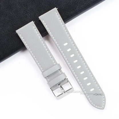 Genuine Calfskin Leather Watchbands Quick Release Watch Band 20mm 22mm for Smartwatch Strap Men Women Watches Accessories Belt