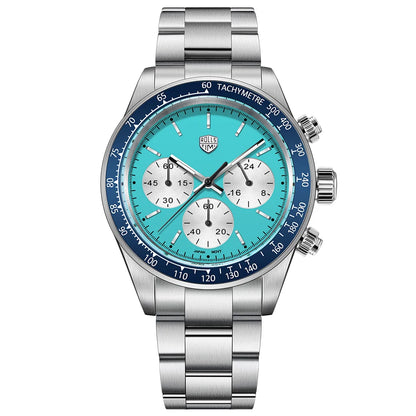 2026RollsTimi Luxury Quartz Watches men's Vk63Movt sports Chronograph men's fashion sapphire all-steel diving watch reloj hombre