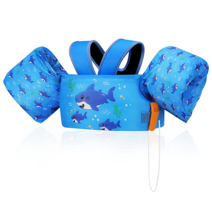 Kids Life Vest Children's Swimming Arm Float Whistle Child Lifejacket Swimsuit Foam Safety Swimming Pool Accessories for kayak