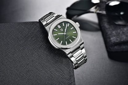 PAGANI DESIGN Top Luxury Automatic Watch For Men Mechanical Watches Men Sports Waterproof Sapphire Stainless Steel Reloj Hombre