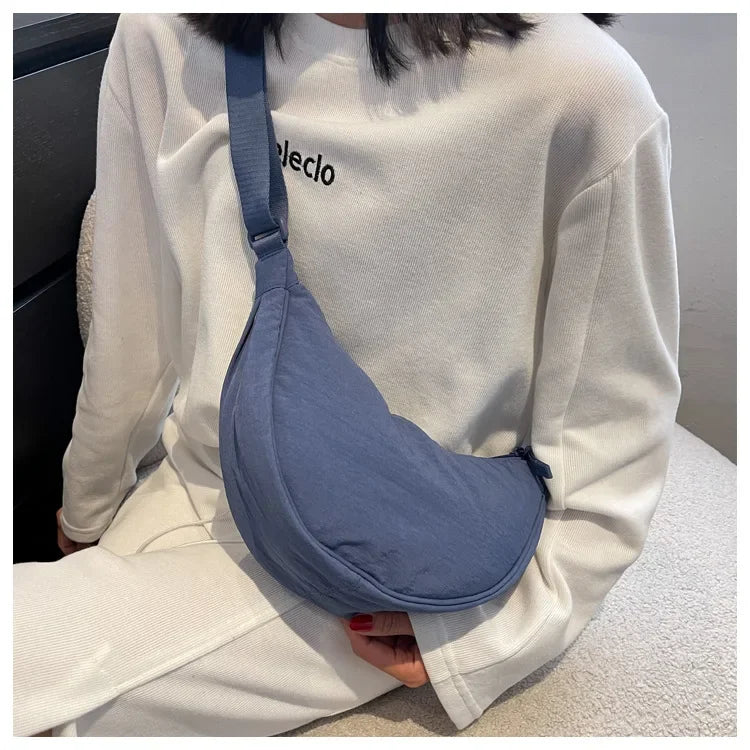 Convenient casual nylon women's crossbody bag shoulder bag large capacity handbag women's travel shopping bag women's wallet