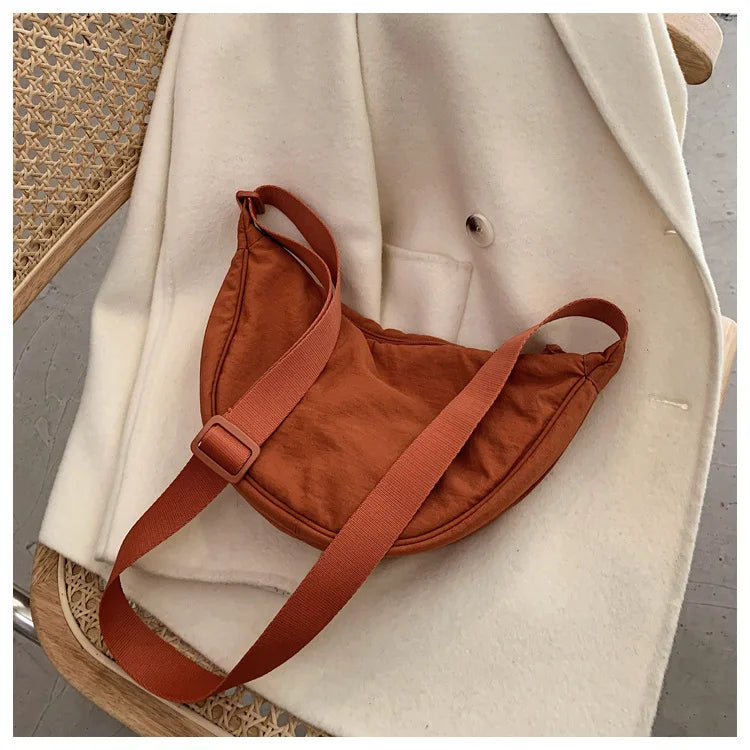 Convenient casual nylon women's crossbody bag shoulder bag large capacity handbag women's travel shopping bag women's wallet