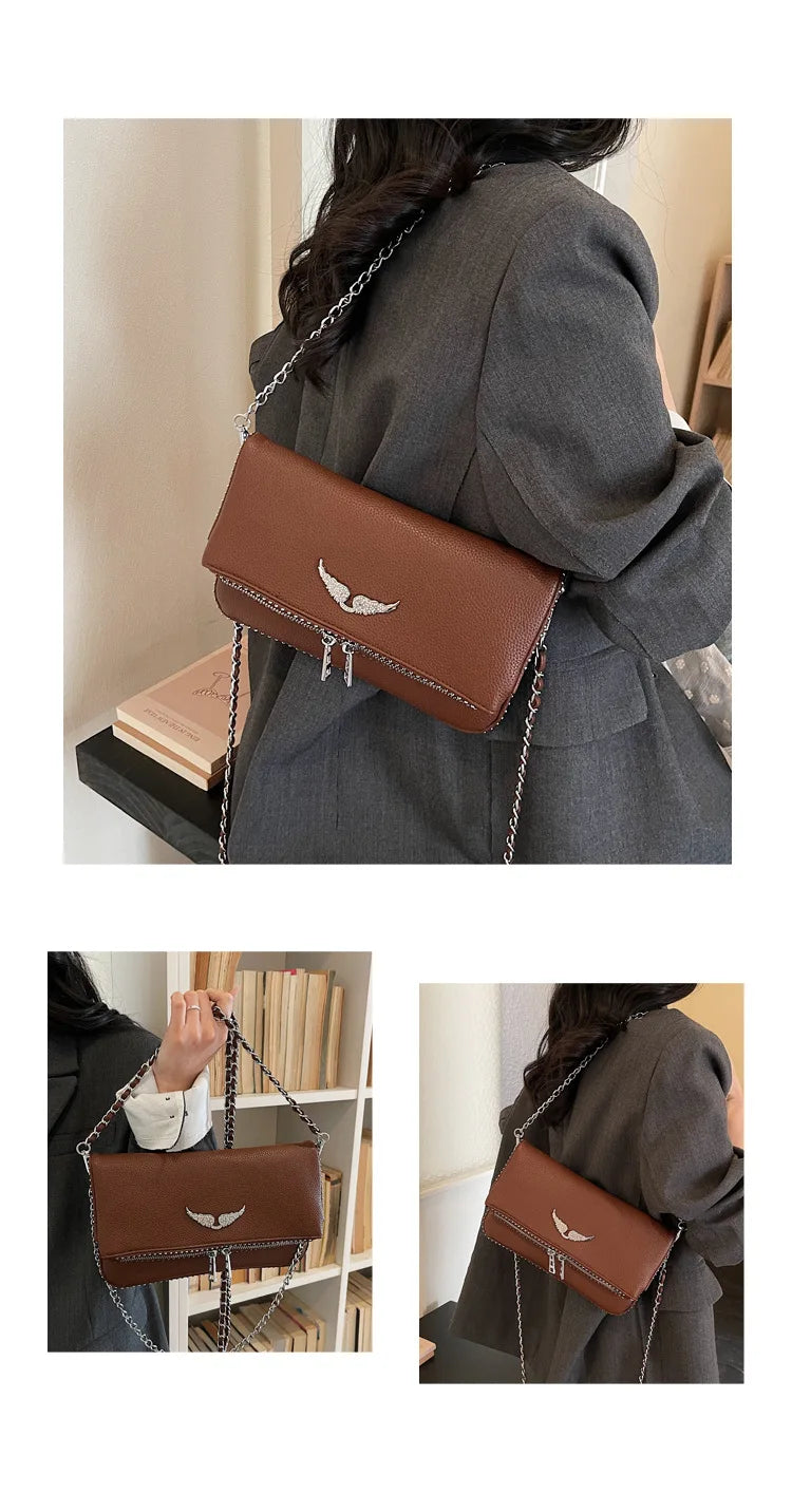 Fashionable Crossbody Bags for Women Shoulder Bags Minimalist Chain Designer Bag Retro Purse and Handbags Bolsos Mujer Сумка Sac