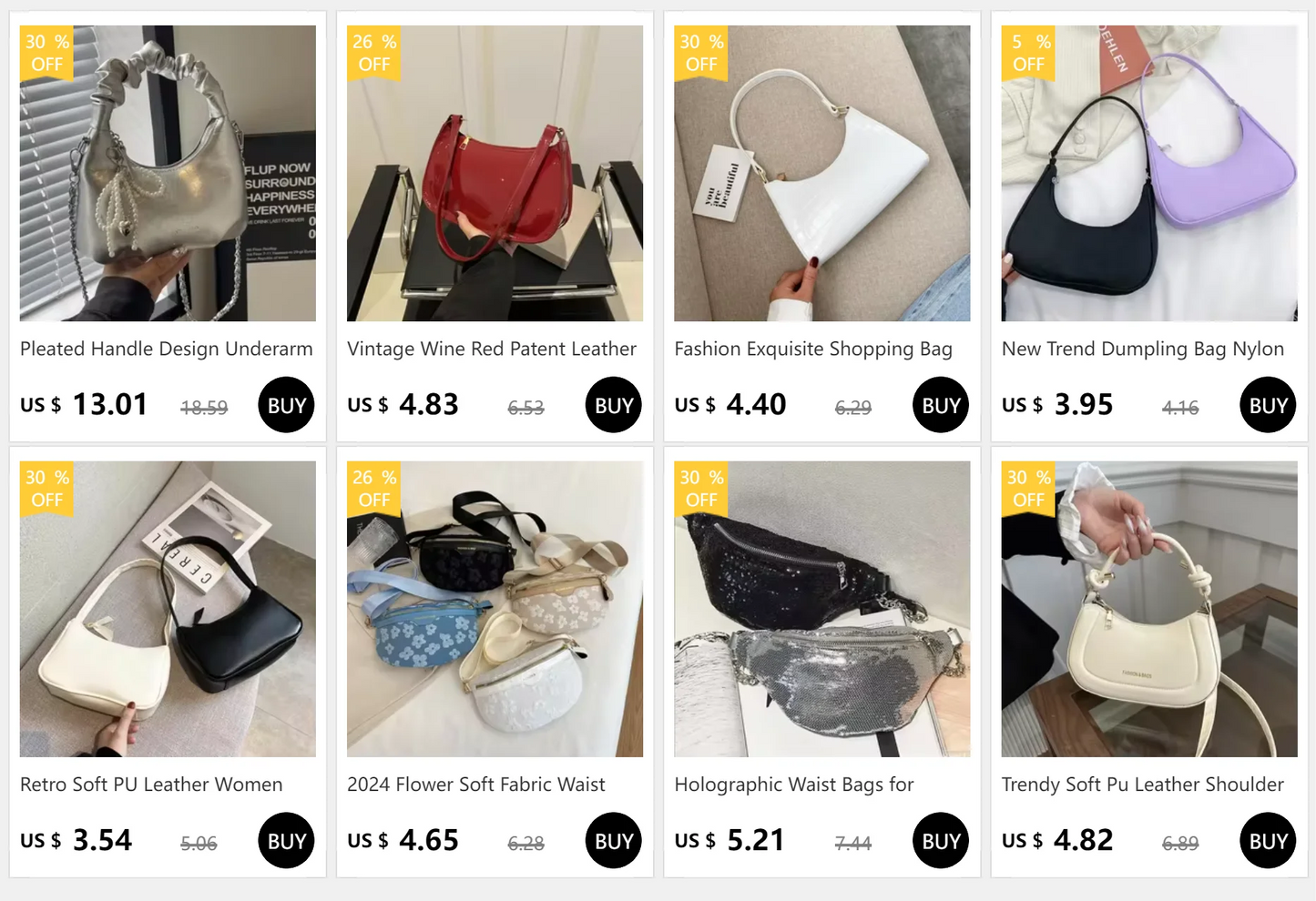 Embroidery Bowknot Butterfly Shoulder Bag Y2k-Style Ruffle Handle Nylon Bow Tote Bag Makeup Lipstick Bag Handbag New
