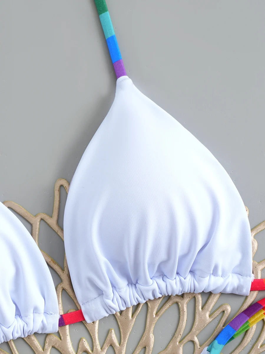 2026 New Sexy Micro Bikini Set Swimsuit Thong Female Bathing Brazilian Women Swimwear Biquini Suit Sexy Up Bikinis Mujer