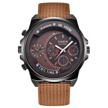 Montre Homme Boys Brand Watches Men Students Fashion Nylon Band Date Quartz Wrist Watch Reloj Hombre Relogios Masculinos 2026