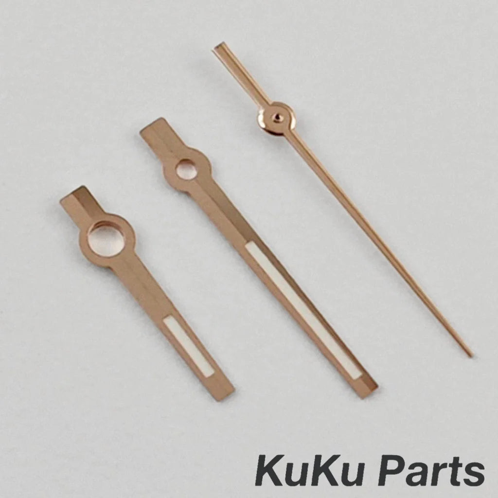 High Quality NH35 Hands Green Luminous Silver Gold Watch Needles For NH34 NH35 NH36 NH38 NH70 Watches Pointers Log Watch Hands
