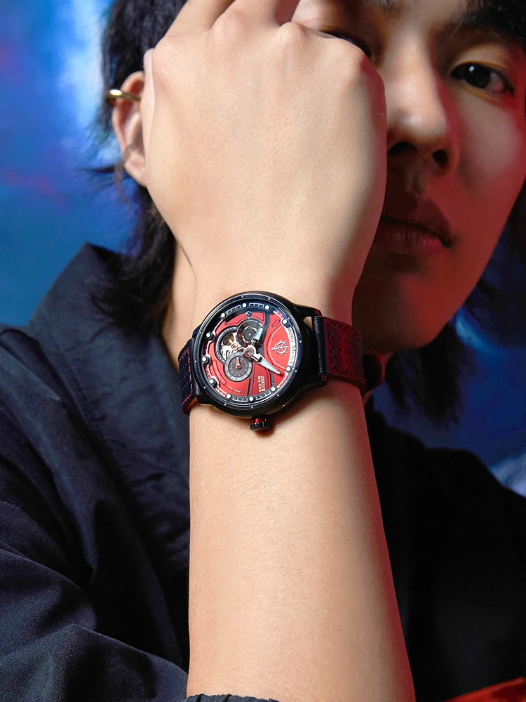 WM Watch Automatic Mechanical Watches Man Stainless Steel Waterproof MIYOTA 82S7 Limited Edition Welly Merck Watch Joint Series