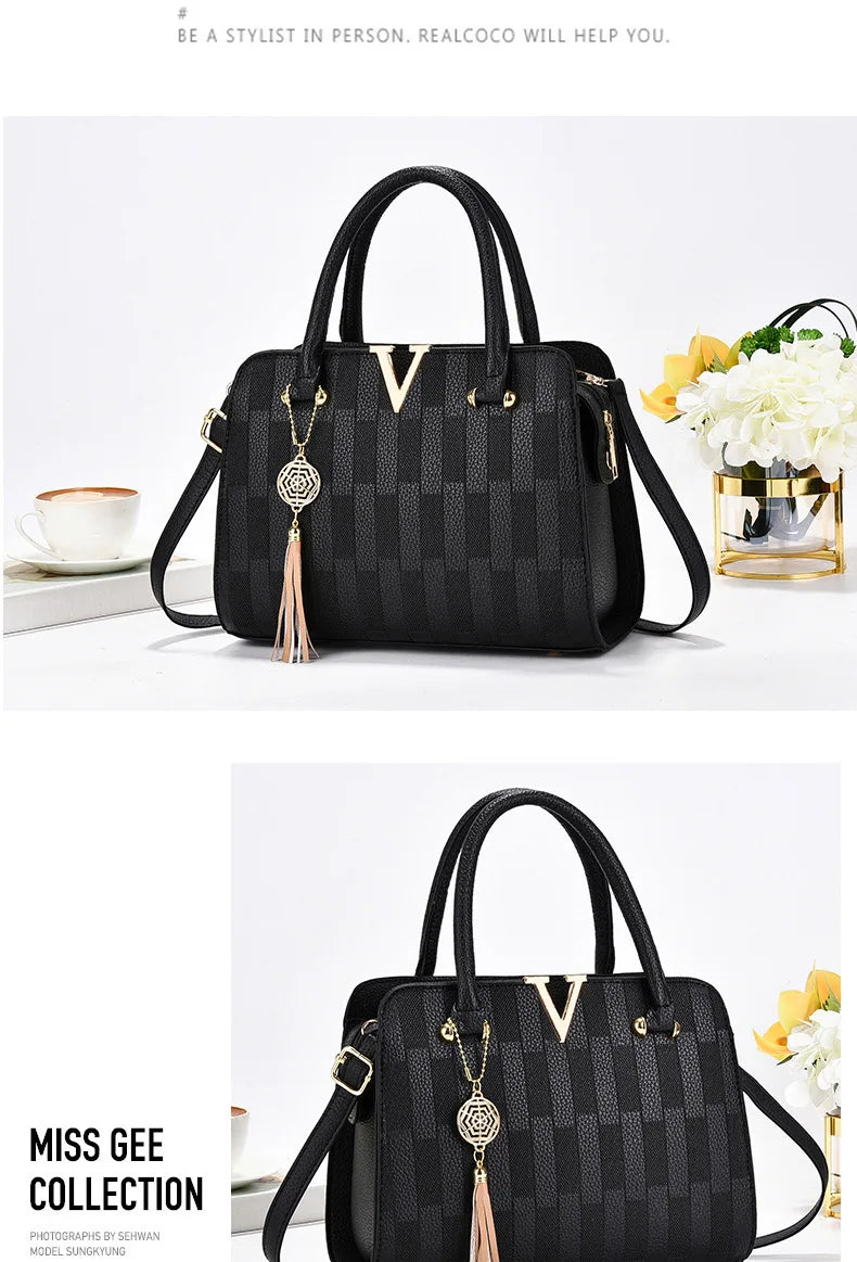 Women bag Handbag for women 2026 sac a main Casual foreign style Canvas large capacity ladies trend fashion elegant bag