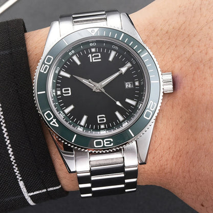 Luxury Corgeut Automatic Mens Watches Ceramic 10bar Swim Stainless Steel NH35A Watch Men Mechanical Wristwatch Relogio Masculino