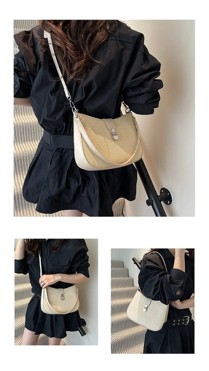 Large Capacity Diaper Bag For Women High-End Minimalist Leather Backpack Stylish Casual Unique Design Commuter