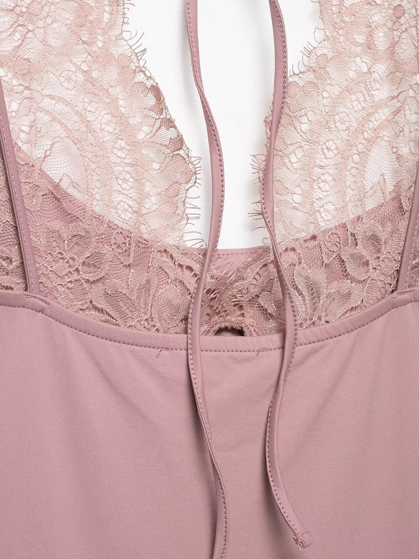 KONDALA 2026 Woman Sexy Night Party Pink Bodysuits Patchwork Lace Sleeveless Streetwear Slim Bodysuits Fashion Mujer Sheath Tops