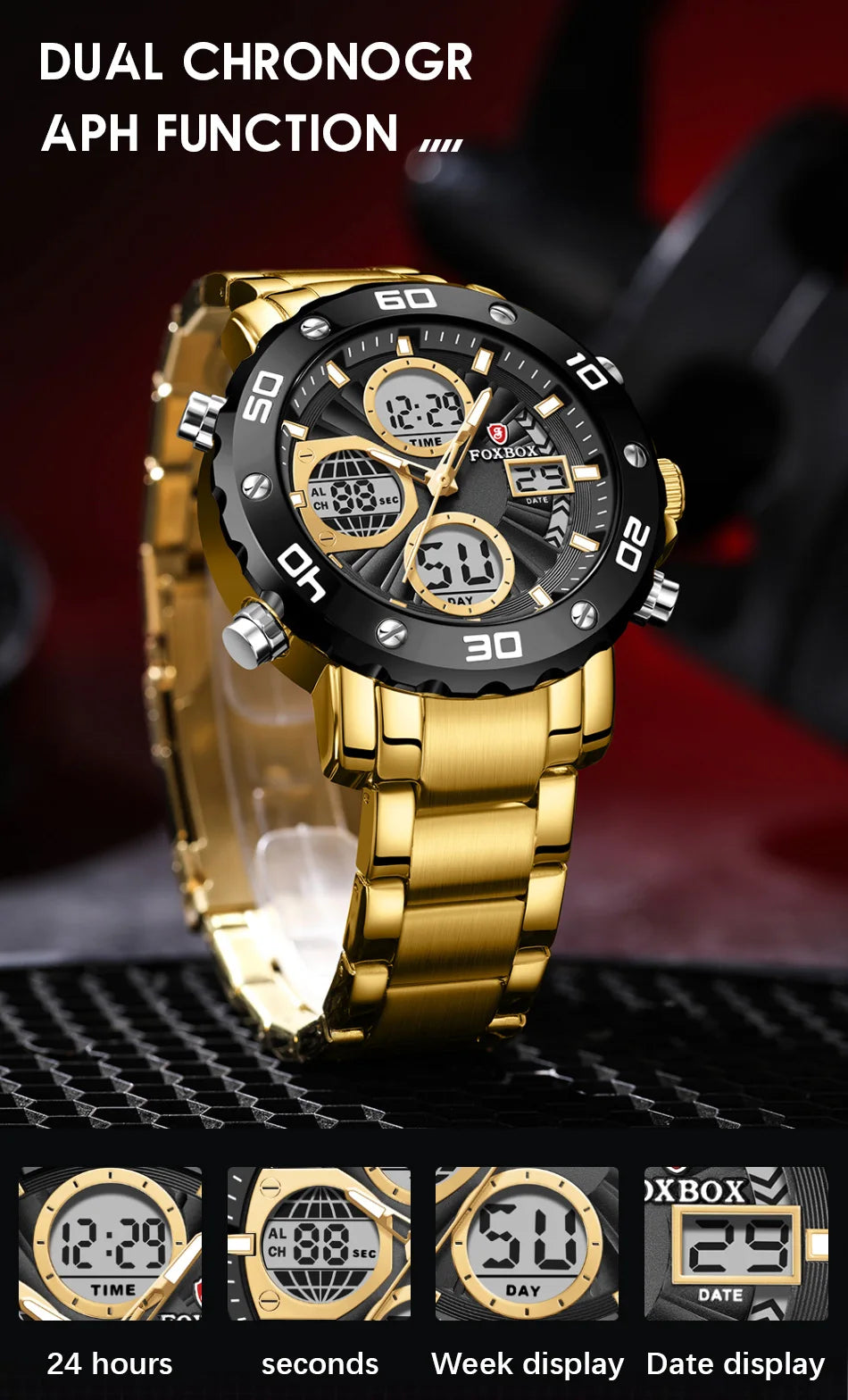 LIGE Watches For Men Luxury Brand Sport Quartz Wristwatch Waterproof Military Digital Clock Steel Men Watch Relogio Masculino