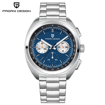PAGANI DESIGN Men's Watches Luxury Quartz Wrist Watch For Men AR Sapphire Speed Chronograph Retro Dial Clock Reloj Hombre 2026