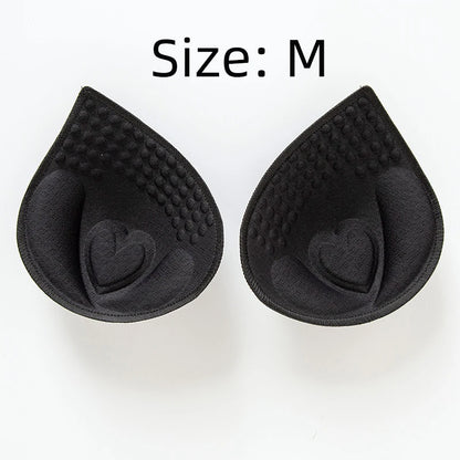 Women Sexy Breast Insert Push Up Bra Enhancer Swimsuit Bikini Pad Removeable Foam Chest Accessories Swimsuit Thickness 4/5/6cm