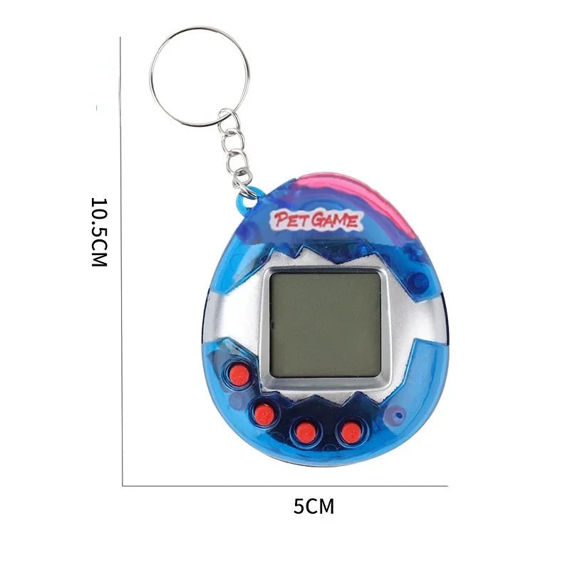 1PC Transparent Electronic Pets Nostalgic 168 Pets In One Virtual Cyber Digital Nostalgic Funny Toys Pixel Funny Play