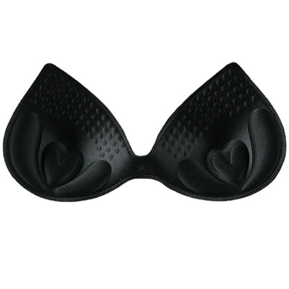 Women Sexy Breast Insert Push Up Bra Enhancer Swimsuit Bikini Pad Removeable Foam Chest Accessories Swimsuit Thickness 4/5/6cm