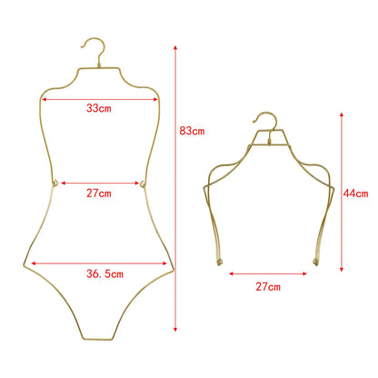 Swimsuit hanger lingerie hanger display hanger, body shape display rack bikini