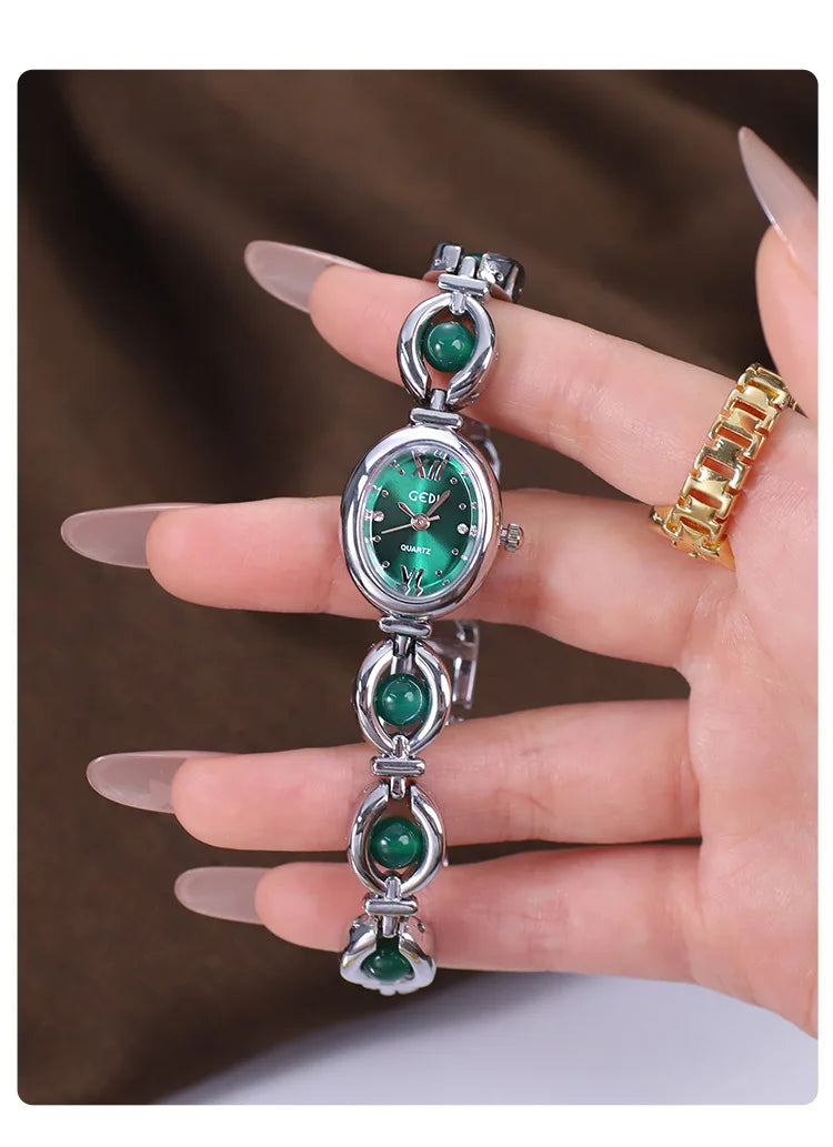 Gold Women Bracelet Watches For Ladies Wrist Watches Top Brand Luxury Elegant Women Dress High Quality Watches Quartz Minimalist