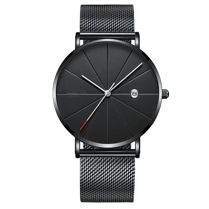 Man Watch 2025 Luxury Gold Men Watches Ultra Thin Mens Watches Stainless Steel Mesh Belt Quartz Wristwatches Horloge Mannen