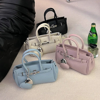 Women Leather Shoulder Messenger Bags Luxury Handbags Designer Sac A Main Female Vintage Crossbody Bags For Women Tote Bag