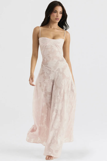 Ashgaily White Dress Women Halter Cotton Long Dress Lace Elegant Party Outfits Ladies Sexy Club Clothes