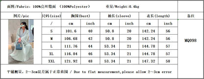 Eid Silky Abayas for Women Muslim Jalabiya Ramadan Robe Dress Button Sleeve Ramadan Caftan Party Dresses Vestido Largo Cardigan