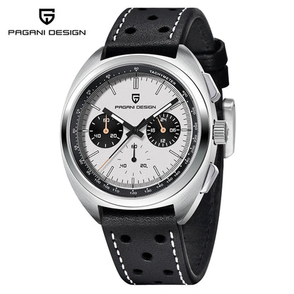 PAGANI DESIGN Men's Watches Luxury Quartz Wrist Watch For Men AR Sapphire Speed Chronograph Retro Dial Clock Reloj Hombre 2026
