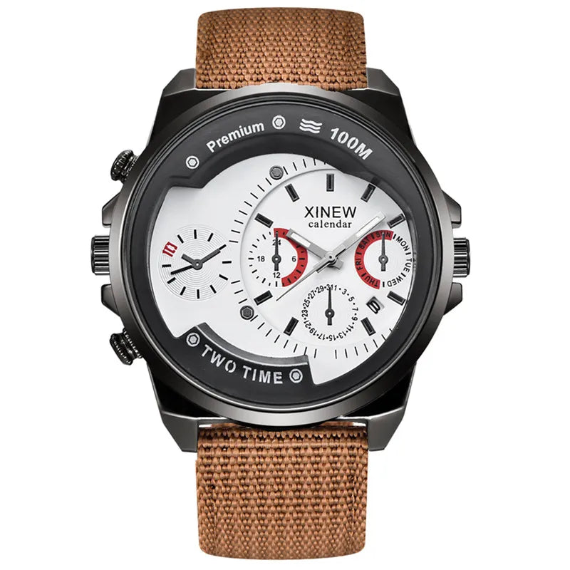 Montre Homme Boys Brand Watches Men Students Fashion Nylon Band Date Quartz Wrist Watch Reloj Hombre Relogios Masculinos 2026