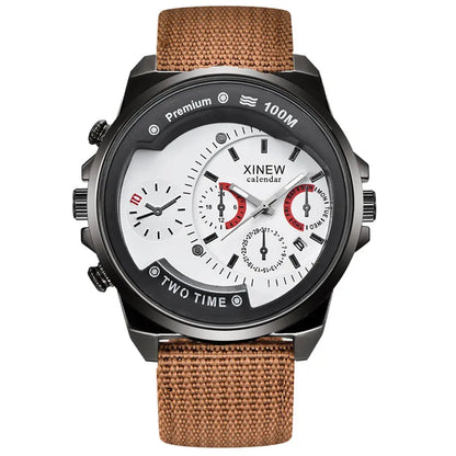 Montre Homme Boys Brand Watches Men Students Fashion Nylon Band Date Quartz Wrist Watch Reloj Hombre Relogios Masculinos 2026