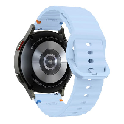 22mm Watch Strap For Xiaomi Watch 2 Pro S4 sport S3 S2 S1 Active/Mi Watch color 2 Smartwatch Watches Band Silicone Wave Bracelet