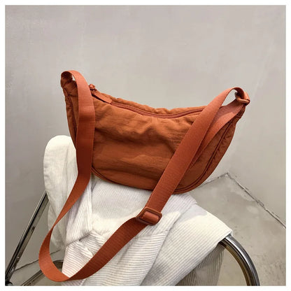 Convenient casual nylon women's crossbody bag shoulder bag large capacity handbag women's travel shopping bag women's wallet