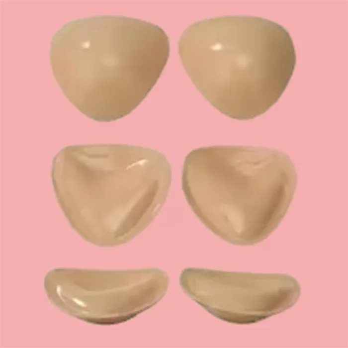 New Thick Double Sided Sticky Bra Inserts Push Up Enhancers for Women's Swimsuits Bikinis