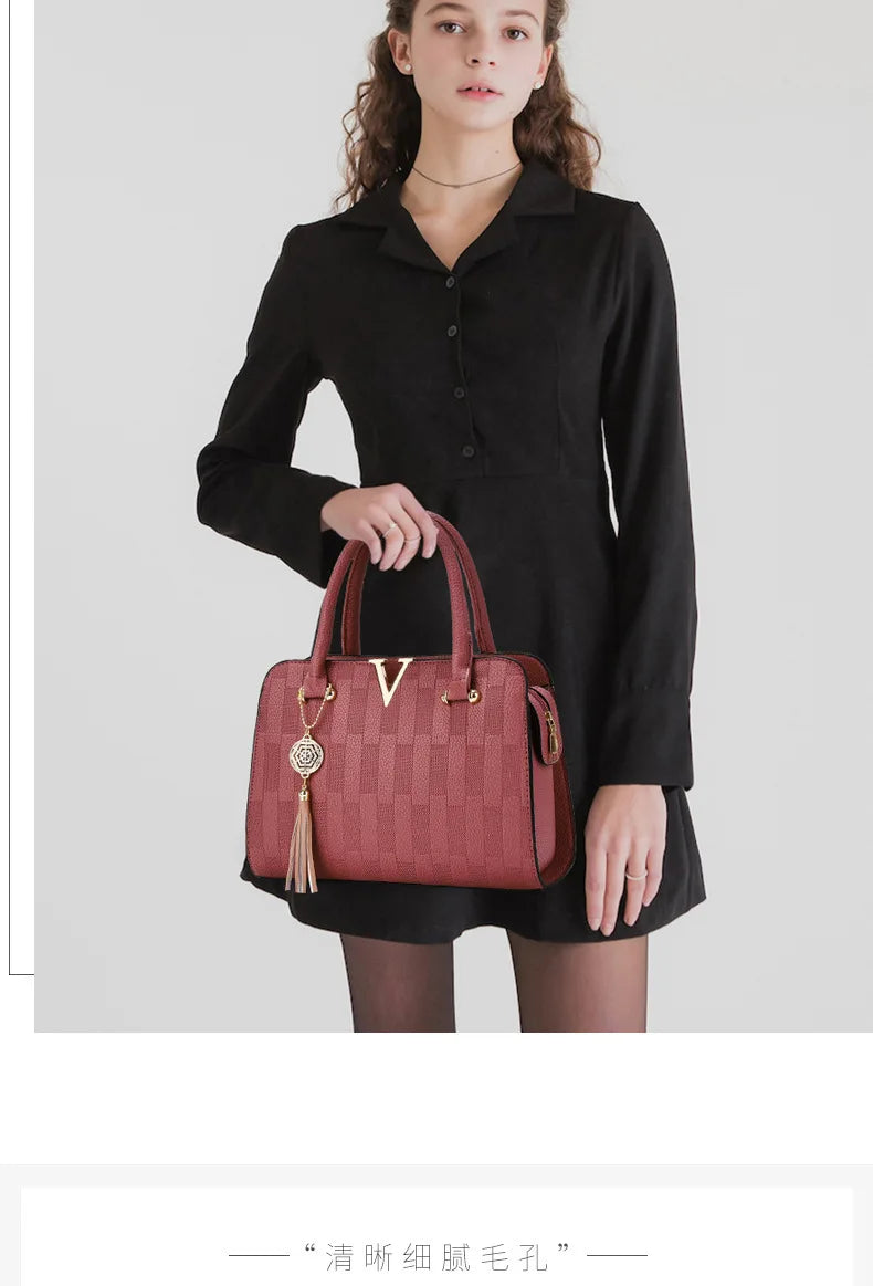 Women bag Handbag for women 2026 sac a main Casual foreign style Canvas large capacity ladies trend fashion elegant bag