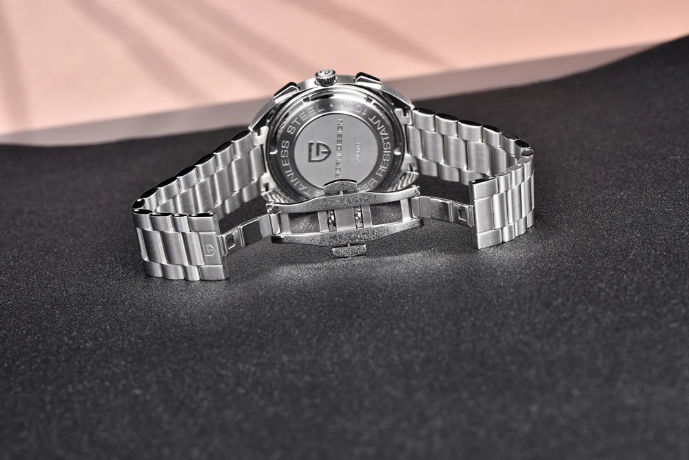 PAGANI DESIGN Men's Watches Luxury Quartz Wrist Watch For Men AR Sapphire Speed Chronograph Retro Dial Clock Reloj Hombre 2026