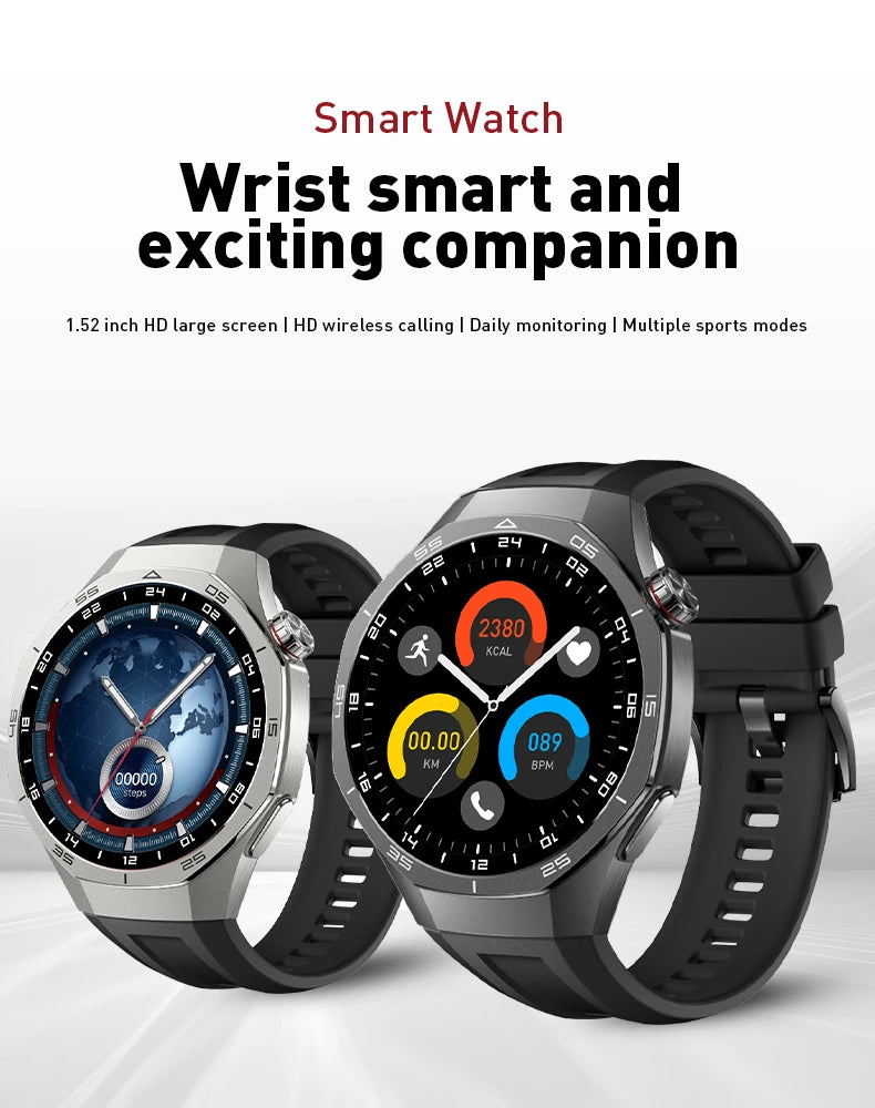 LIGE New ECG Men's Smart Watch HD Screen Heart Rate Health Smart Watches Bluetooth Call Smartwatch For Men Women Holiday Gifts