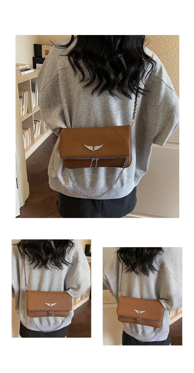 Fashionable Crossbody Bags for Women Shoulder Bags Minimalist Chain Designer Bag Retro Purse and Handbags Bolsos Mujer Сумка Sac